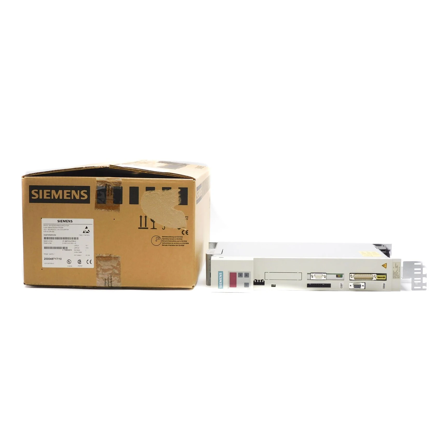 Новый оригинальный Siemens Simovert Control Compact Plus Inverter 6SE7014-0TP50-Z 6SE7 014-0TP50-Z
Новый оригинальный Siemens Simovert Control Compact Plus Inverter 6SE7014-0TP50-Z 6SE7 014-0TP50-Z