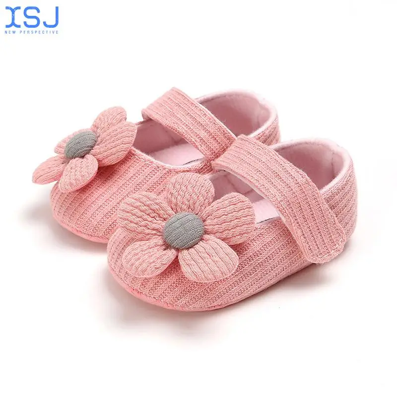 Cute Flower Baby Shoes Knitted Newborn Infant First Walkers Spring Autumn Soft Sole Non Slip Toddler Baby Girl Shoes
Cute Flower Baby Shoes Knitted Newborn Infant First Walkers Spring Autumn Soft Sole Non Slip Toddler Baby Girl Shoes
