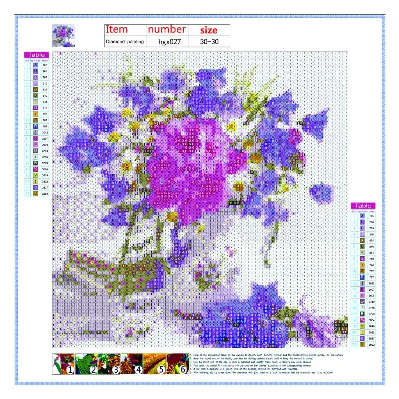 4 Pack Beautiful Flower 5D DIY Diamond Painting Full Drill Rhinestone Embroidery
4 Pack Beautiful Flower 5D DIY Diamond Painting Full Drill Rhinestone Embroidery