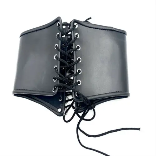 Sexy Women Leather Corset Bondage Body Waist Belt Costume Harness Restraint 
Sexy Women Leather Corset Bondage Body Waist Belt Costume Harness Restraint