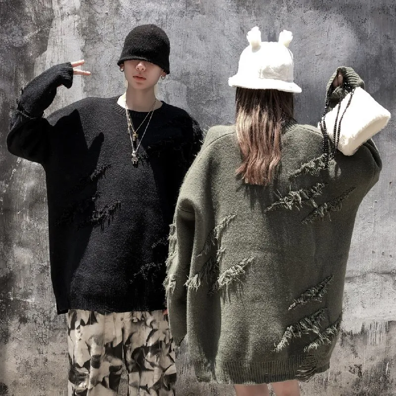 Autumn Winter Women New Clothes Fashion High Street Style Loose Casual Knitted Men Worn Thickened Warm Pure Color Sweater Men's
Autumn Winter Women New Clothes Fashion High Street Style Loose Casual Knitted Men Worn Thickened Warm Pure Color Sweater Men's