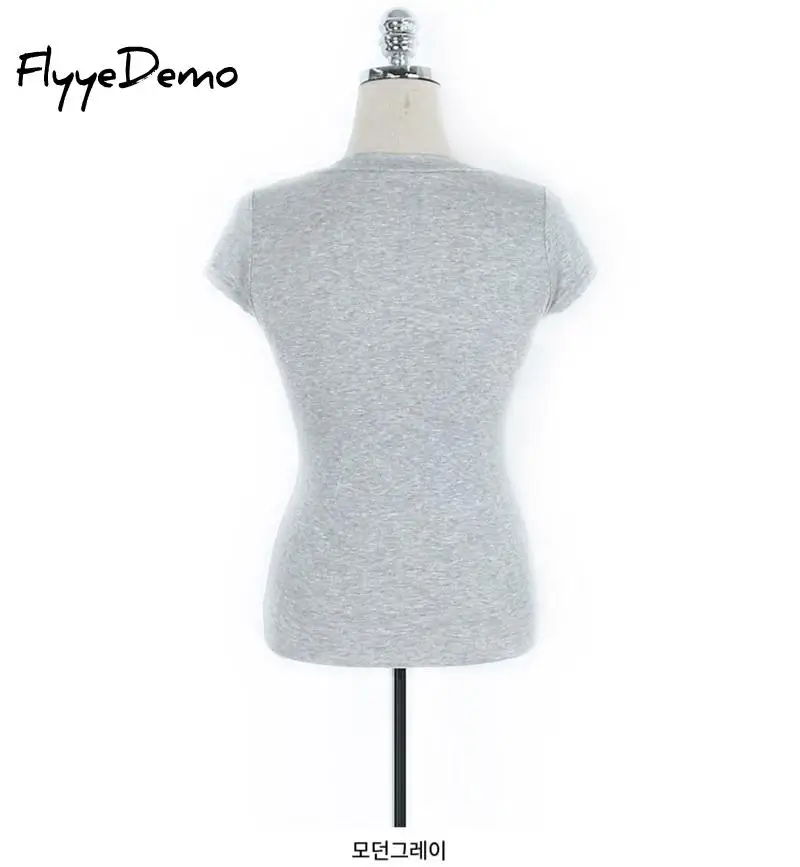 Candy Color Elastic Sexy Women Short Sleeve T-shirt V-neck Slim Fit Warm Summer Spring 2021 Basic T-shirts Tops High Quality
Candy Color Elastic Sexy Women Short Sleeve T-shirt V-neck Slim Fit Warm Summer Spring 2021 Basic T-shirts Tops High Quality