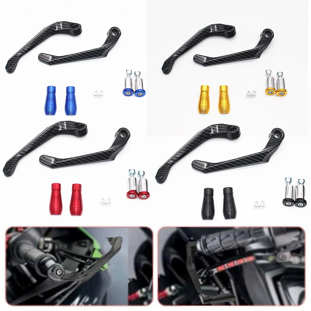 2pcs CNC 22mm Carbon Fiber Motorcycle Handlebar Lever Guard Brake Lever Clutch Levers Protect Guard For Honda Suzuki Kawasaki
2pcs CNC 22mm Carbon Fiber Motorcycle Handlebar Lever Guard Brake Lever Clutch Levers Protect Guard For Honda Suzuki Kawasaki