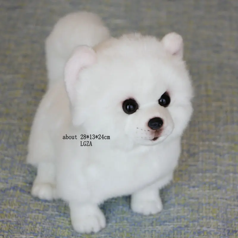 Имитация кошки в стиле INS собаки плюшевая кукла мягкая чистые цвета декор для
