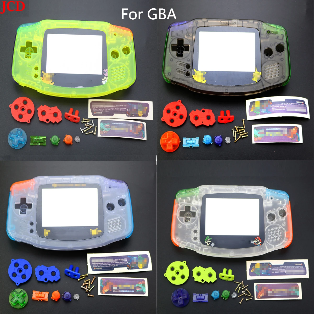 JCD Carcasa Completa Para Nintend Gameboy GBA Funda Carcasa Rígida Con Lente De La Pantalla De Reemplazo Para De Vivienda
JCD Carcasa Completa Para Nintend Gameboy GBA Funda Carcasa Rígida Con Lente De La Pantalla De Reemplazo Para De Vivienda