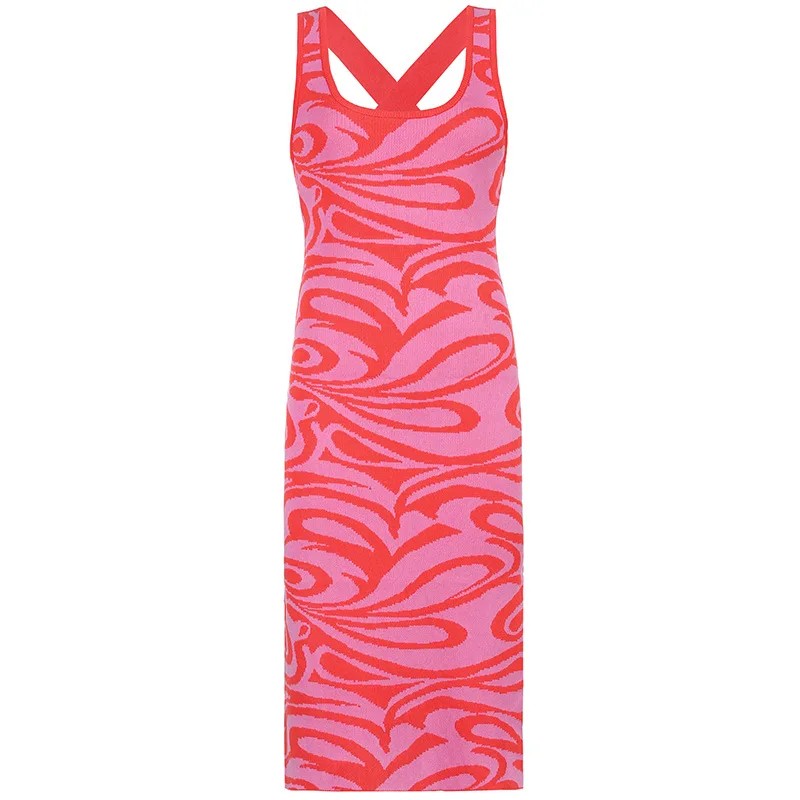 The European And American Wind Dress New Long Hair Dress 2021 Irregular Printing Backless Cross Straps Dress In Summer
The European And American Wind Dress New Long Hair Dress 2021 Irregular Printing Backless Cross Straps Dress In Summer