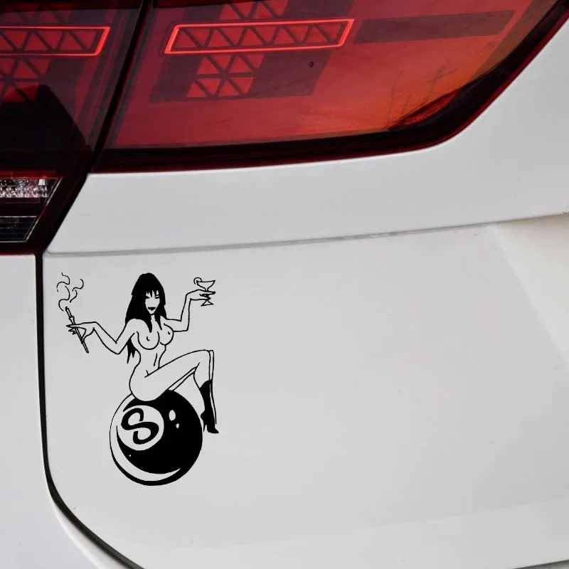 Sexy Billiard Smoking Girl Car Stickers Zero Defect Decals Cool Style Fashion Design Car Pvc Stickers Black/white, 14cm*10cm
Sexy Billiard Smoking Girl Car Stickers Zero Defect Decals Cool Style Fashion Design Car Pvc Stickers Black/white, 14cm*10cm