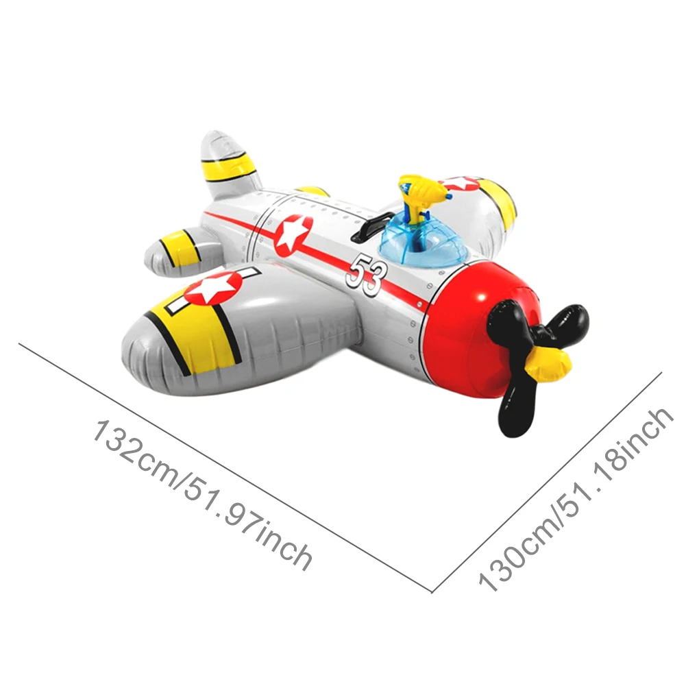 Children over 3 years old water floating airplane toy durable and inflatable riding water jet fighter water toy #1.02KG
Children over 3 years old water floating airplane toy durable and inflatable riding water jet fighter water toy #1.02KG