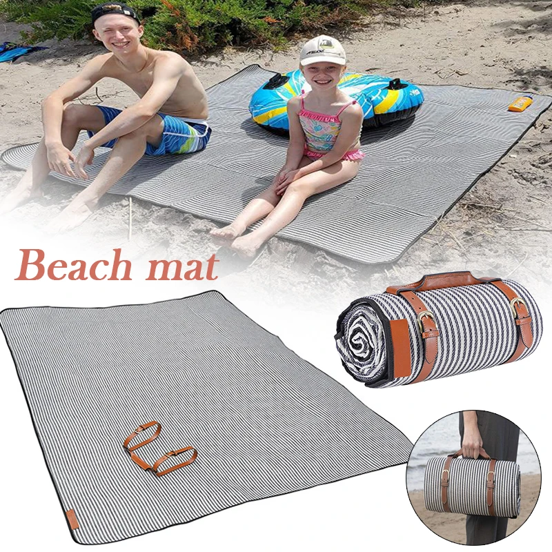 Outdoor Picnic Blanket with PU Handle Waterproof Rectangular Square Foldable Beach Tote Mat for Camping Hiking ALS88
Outdoor Picnic Blanket with PU Handle Waterproof Rectangular Square Foldable Beach Tote Mat for Camping Hiking ALS88