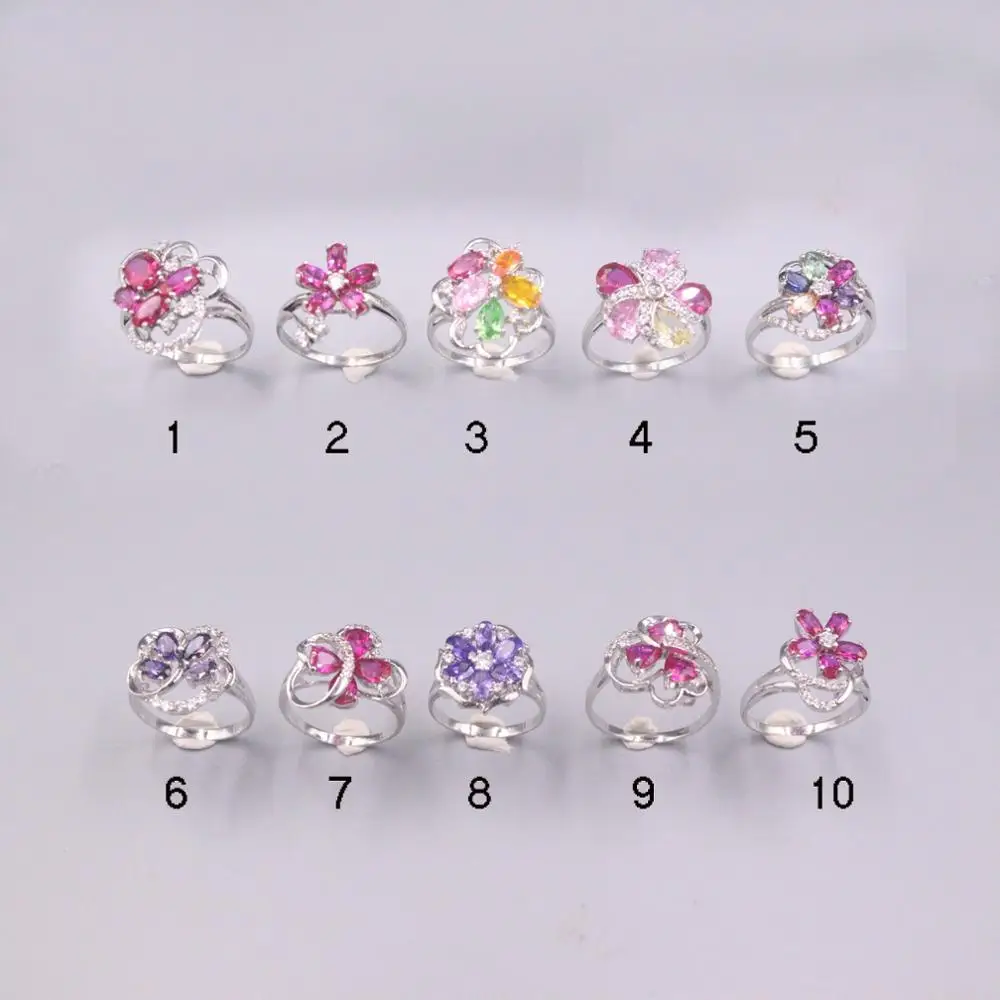 Genuine/Original Silver 925 Sterling Silver Ring for Weddings for Women Ladies Crystal Flower Gemstone Diamond Ring
Genuine/Original Silver 925 Sterling Silver Ring for Weddings for Women Ladies Crystal Flower Gemstone Diamond Ring
