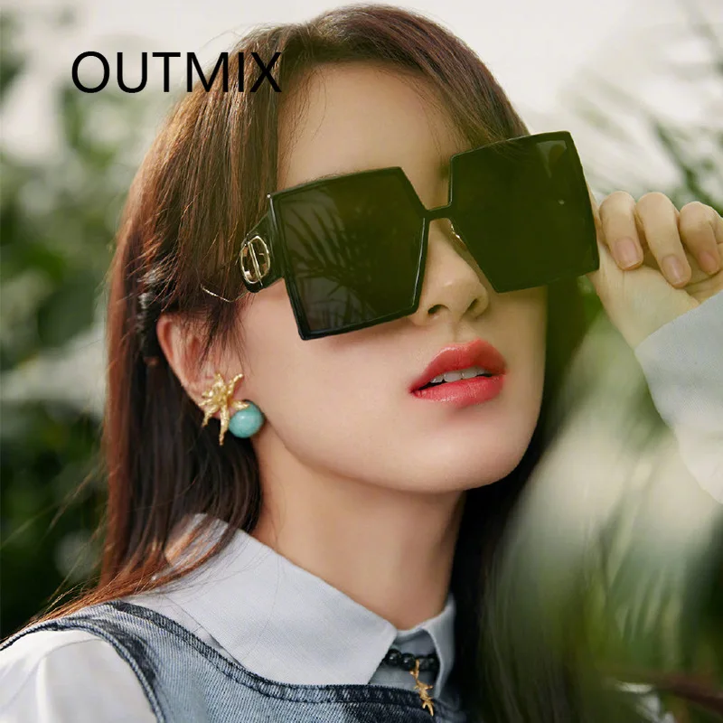 Hollow Out Oversized Oval Sunglasses For Women 2020 New Fashion Big Frame Square Sun Glasses Female Vintage Black Leopard UV400
Hollow Out Oversized Oval Sunglasses For Women 2020 New Fashion Big Frame Square Sun Glasses Female Vintage Black Leopard UV400