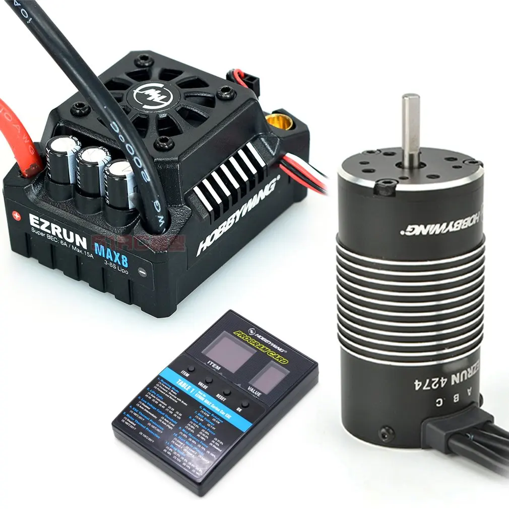 Hobbywing EzRun Max8 V3 150A водонепроницаемый бесщеточный ESC 4274/4268 двигатель COMBO RC аксессуары
