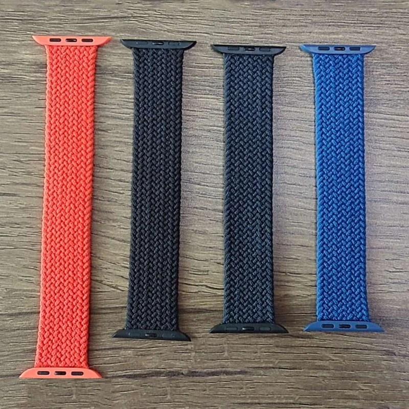 Braided Solo Loop For Apple watch band 44mm 40mm 38mm 42mm FABRIC Nylon Elastic belt bracelet iWatch series 3 4 5 se 6 strap
Braided Solo Loop For Apple watch band 44mm 40mm 38mm 42mm FABRIC Nylon Elastic belt bracelet iWatch series 3 4 5 se 6 strap