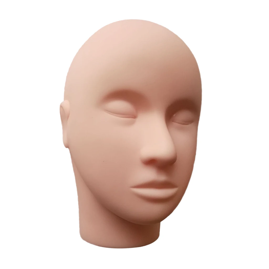 Silicone Training Mannequin Manikin Head Eyelash Extension Makeup Massage Practice Model
Silicone Training Mannequin Manikin Head Eyelash Extension Makeup Massage Practice Model