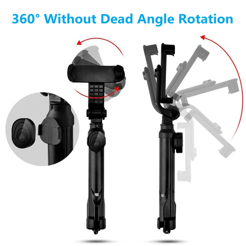 3 In 1 Selfie Stick Phone Tripod Extendable Monopod with Bluetooth-compatible Remote for Smartphone Selfie Stick
3 In 1 Selfie Stick Phone Tripod Extendable Monopod with Bluetooth-compatible Remote for Smartphone Selfie Stick