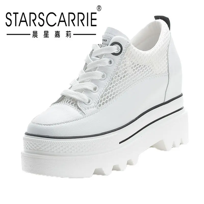 Inside high white shoes female 2021 spring and summer Korean thick bottom muffin net shoes versatile student shoes lace up
Inside high white shoes female 2021 spring and summer Korean thick bottom muffin net shoes versatile student shoes lace up