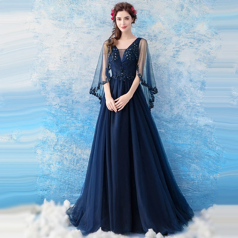 Evening Dresses Illusion V-Neck Sleeveless Appliques Beading Sequined Embroidery Lace Tulle Luxury Women Formal Party Gown TS031
Evening Dresses Illusion V-Neck Sleeveless Appliques Beading Sequined Embroidery Lace Tulle Luxury Women Formal Party Gown TS031