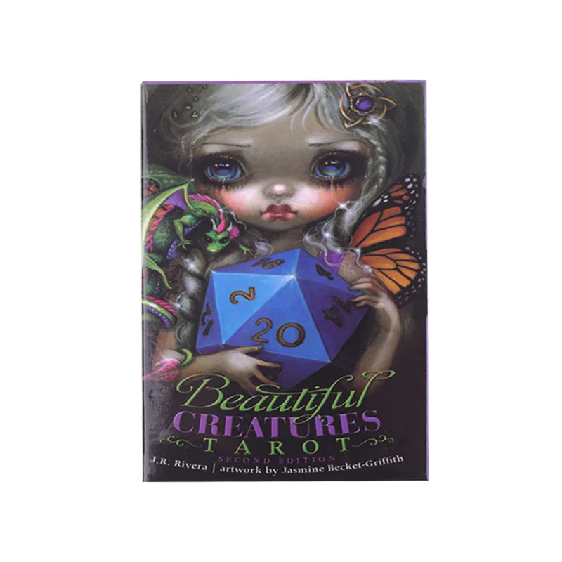 Beautiful Creatures Tarot Oracle Cards English Version Deck Tarot Table Game Playing Card Divination Fate Board Games PDF
Beautiful Creatures Tarot Oracle Cards English Version Deck Tarot Table Game Playing Card Divination Fate Board Games PDF