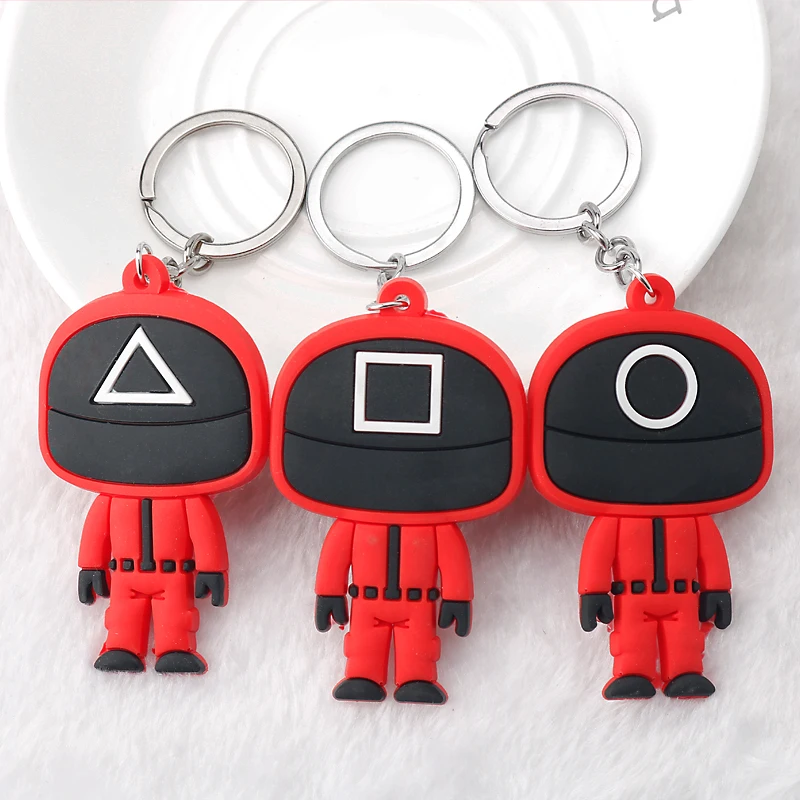 South Korea's New Red Silicone Squid Doll Keychain for Male Female Role-Playing Jewelry Christmas Gift Mobile Phone Pendant
South Korea's New Red Silicone Squid Doll Keychain for Male Female Role-Playing Jewelry Christmas Gift Mobile Phone Pendant