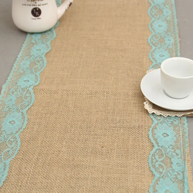 2019 Vintage Lace Natural Burlap Jute Hessian Table Runner Cloth Wedding Decor Table Decoration Party Desktop Decoration
2019 Vintage Lace Natural Burlap Jute Hessian Table Runner Cloth Wedding Decor Table Decoration Party Desktop Decoration