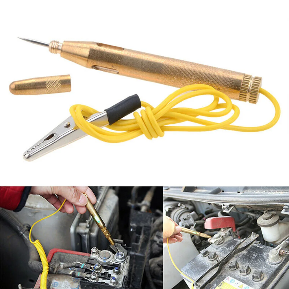 1pc Car Circuit Fuse Voltage Tester Test Light Probe Pen Pencil DC 6V/12V/24V Auto Test Accessories For BMW Golf Passat
1pc Car Circuit Fuse Voltage Tester Test Light Probe Pen Pencil DC 6V/12V/24V Auto Test Accessories For BMW Golf Passat
