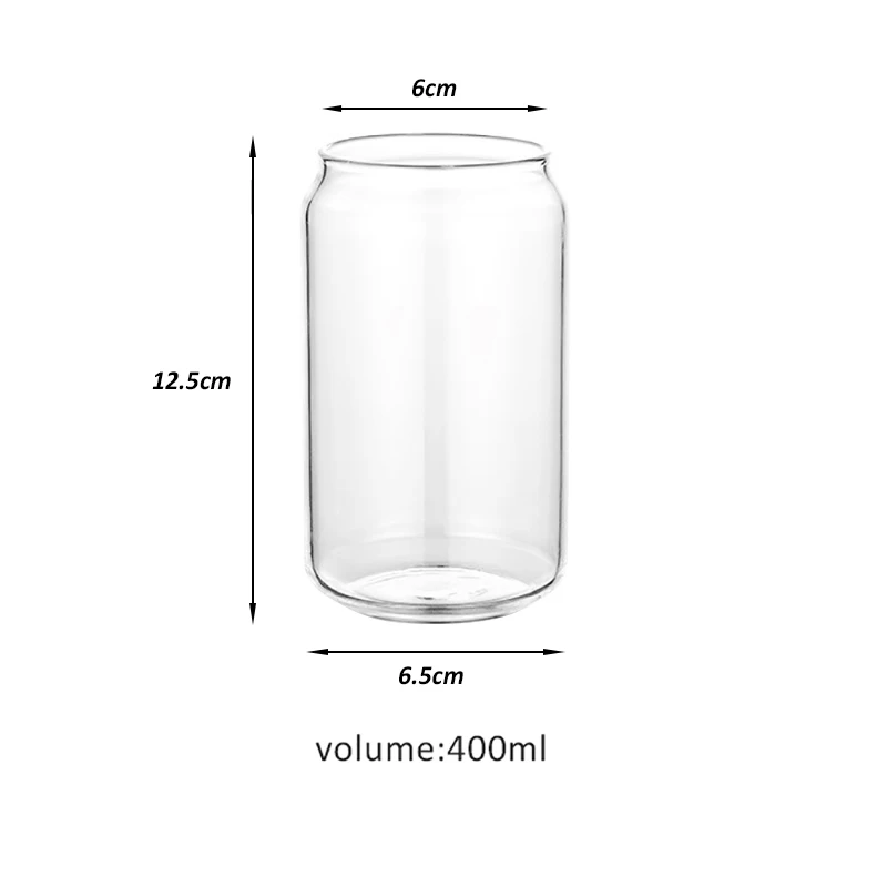 400ml Creative Transparent Coke Drink Cup Milk Tea Coffee Glass Cup Lemon Soda Juice Cup Personalized Can Shaped Glass
400ml Creative Transparent Coke Drink Cup Milk Tea Coffee Glass Cup Lemon Soda Juice Cup Personalized Can Shaped Glass