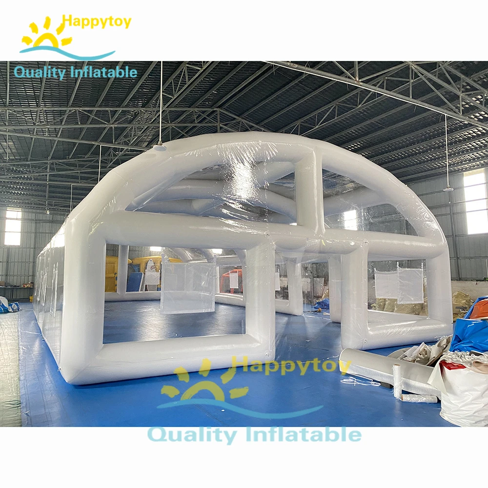 PVC Waterproof Inflatable Clear Transparent Pool Cover Dome Tents 
PVC Waterproof Inflatable Clear Transparent Pool Cover Dome Tents
