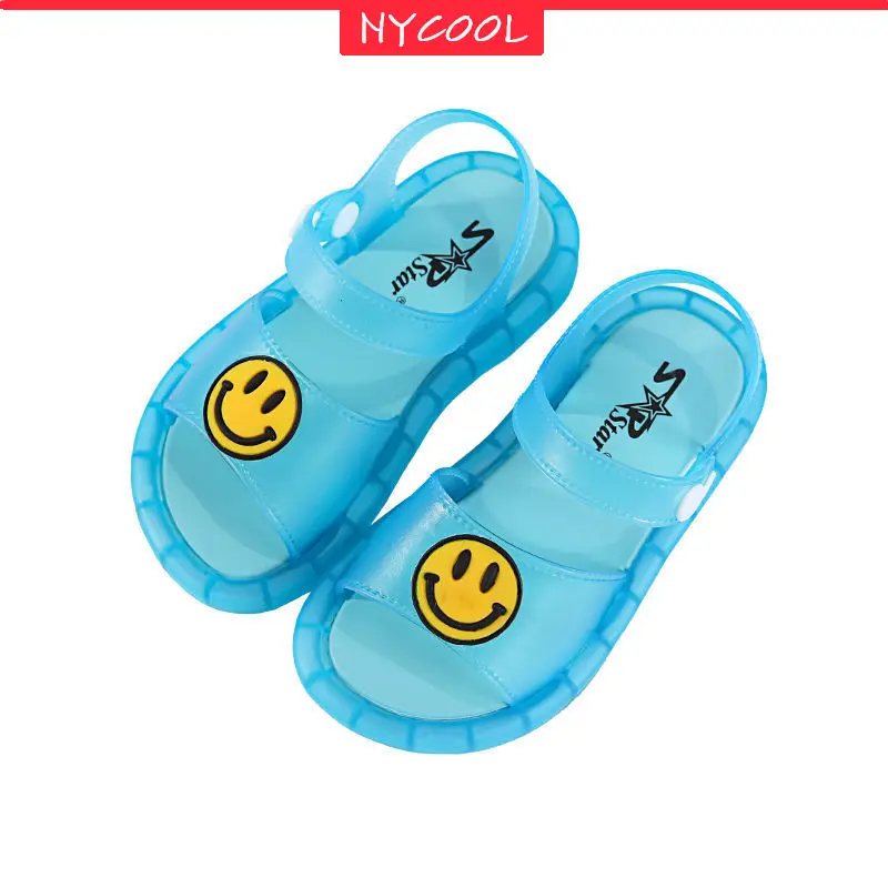 NYCOOL Smiley Face Cartoon Children Footwear Luminous Flashing LED Light Up Shoes Boys Girls Kids Beach Shoes Outdoor Sandals
NYCOOL Smiley Face Cartoon Children Footwear Luminous Flashing LED Light Up Shoes Boys Girls Kids Beach Shoes Outdoor Sandals