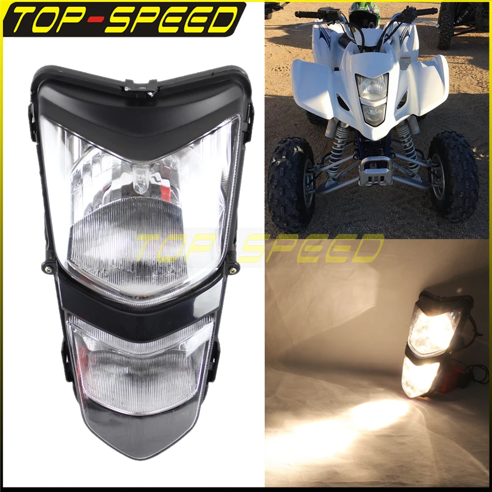 Передняя фара для мотоцикла 12 В/25 Вт ATV, двойные фары, лампы для Suzuki ATV LT-Z400Z, фара 2003-2008
Передняя фара для мотоцикла 12 В/25 Вт ATV, двойные фары, лампы для Suzuki ATV LT-Z400Z, фара 2003-2008