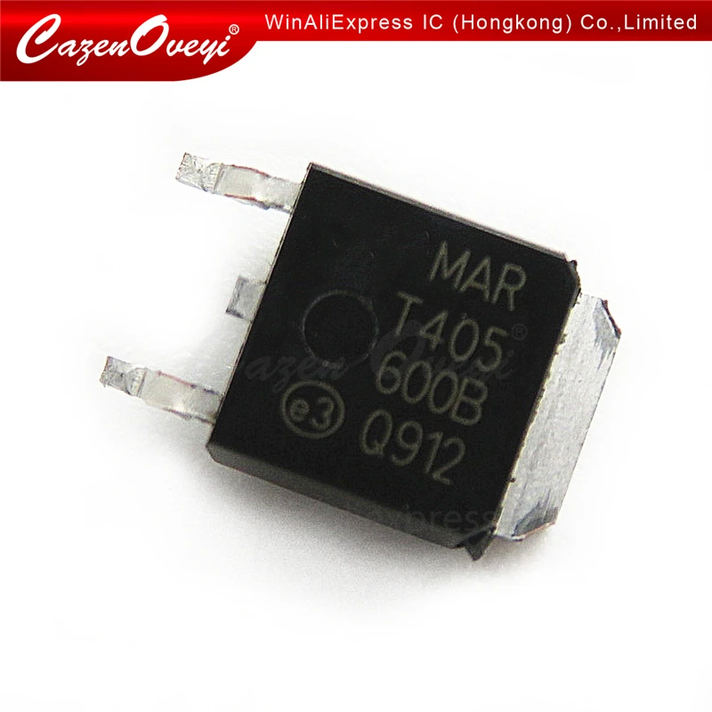 10 шт./партия T405-600B-TR T40560 T405600B TRIAC SENS GATE 600V 4A DPAK TO-252 T405-600B
10 шт./партия T405-600B-TR T40560 T405600B TRIAC SENS GATE 600V 4A DPAK TO-252 T405-600B