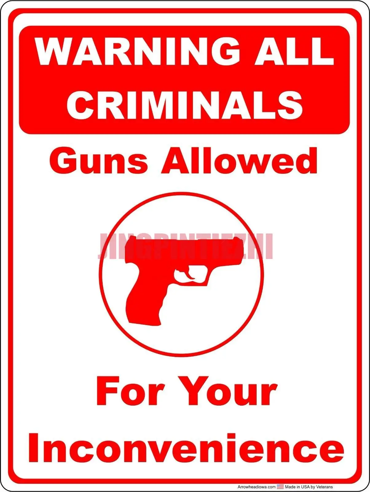 Interesting Car Sticker Warning All Criminals Guns Allowed for Your Inconvenience Sticker Vinyl Decal Motorcycle Decals
Interesting Car Sticker Warning All Criminals Guns Allowed for Your Inconvenience Sticker Vinyl Decal Motorcycle Decals