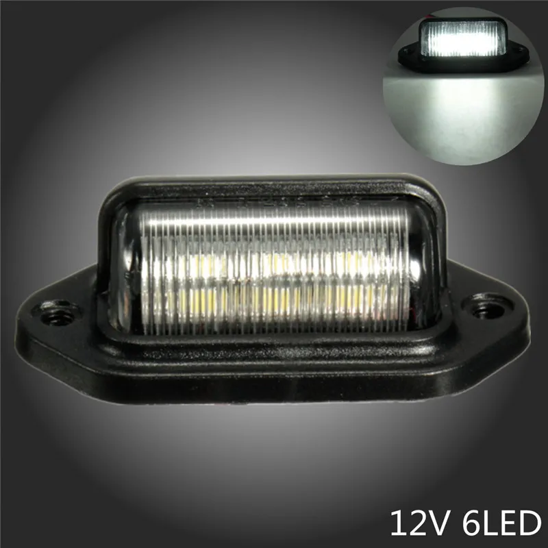 12V 6LEDs License Plate Light Lamp Bulbs Number Plate Light For Motorcycle Boats Aircraft Automotive Trailer RV Truck
12V 6LEDs License Plate Light Lamp Bulbs Number Plate Light For Motorcycle Boats Aircraft Automotive Trailer RV Truck