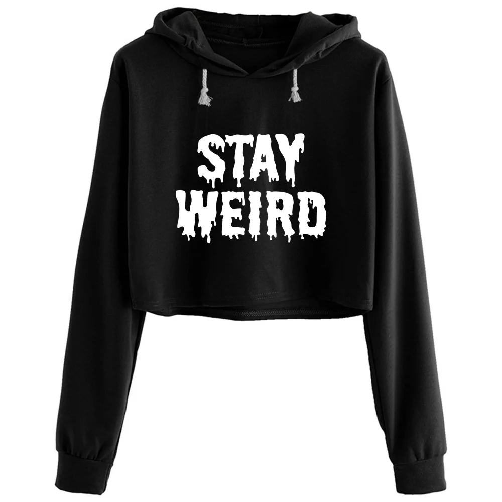 Stay Weird Emo Goth Aesthetic Pastel Goth Grunge Crop Hoodies Women Aesthetic Kpop Korean Y2k Pullover For Girls
Stay Weird Emo Goth Aesthetic Pastel Goth Grunge Crop Hoodies Women Aesthetic Kpop Korean Y2k Pullover For Girls