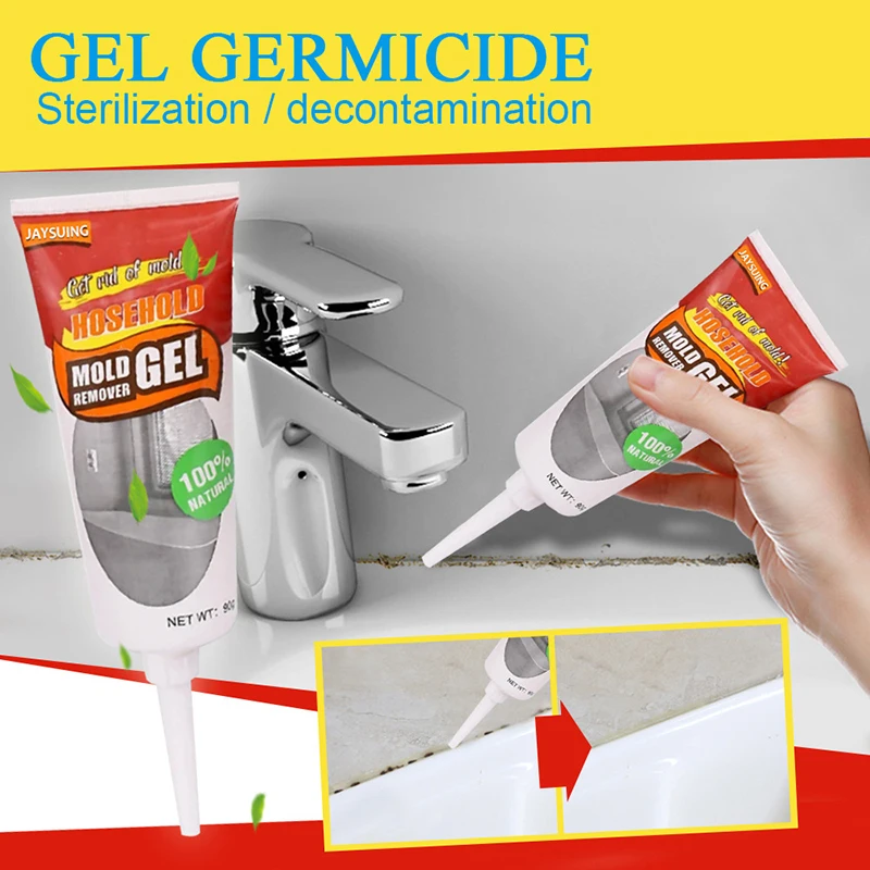 Household Mold Remover Gel Not Toxic Safe to Use Cleaning Tool Wide Application PI669 
Household Mold Remover Gel Not Toxic Safe to Use Cleaning Tool Wide Application PI669