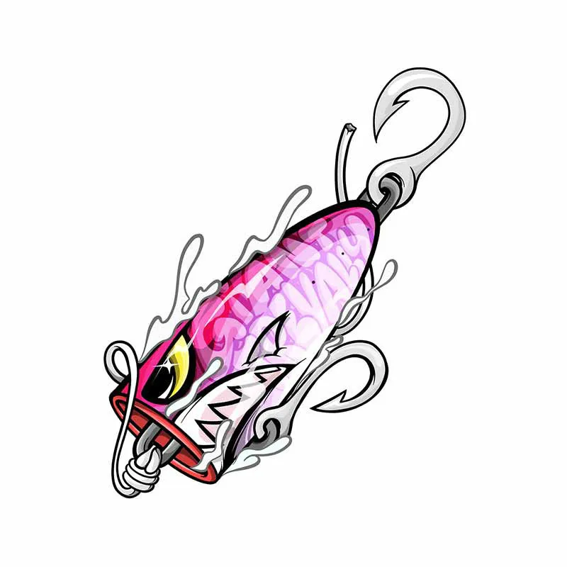 Personality Car Stickers Decor Motorcycle Decals Fish Lure Decorative Accessories Creative Sunscreen Waterproof PVC,13cmX13cm
Personality Car Stickers Decor Motorcycle Decals Fish Lure Decorative Accessories Creative Sunscreen Waterproof PVC,13cmX13cm