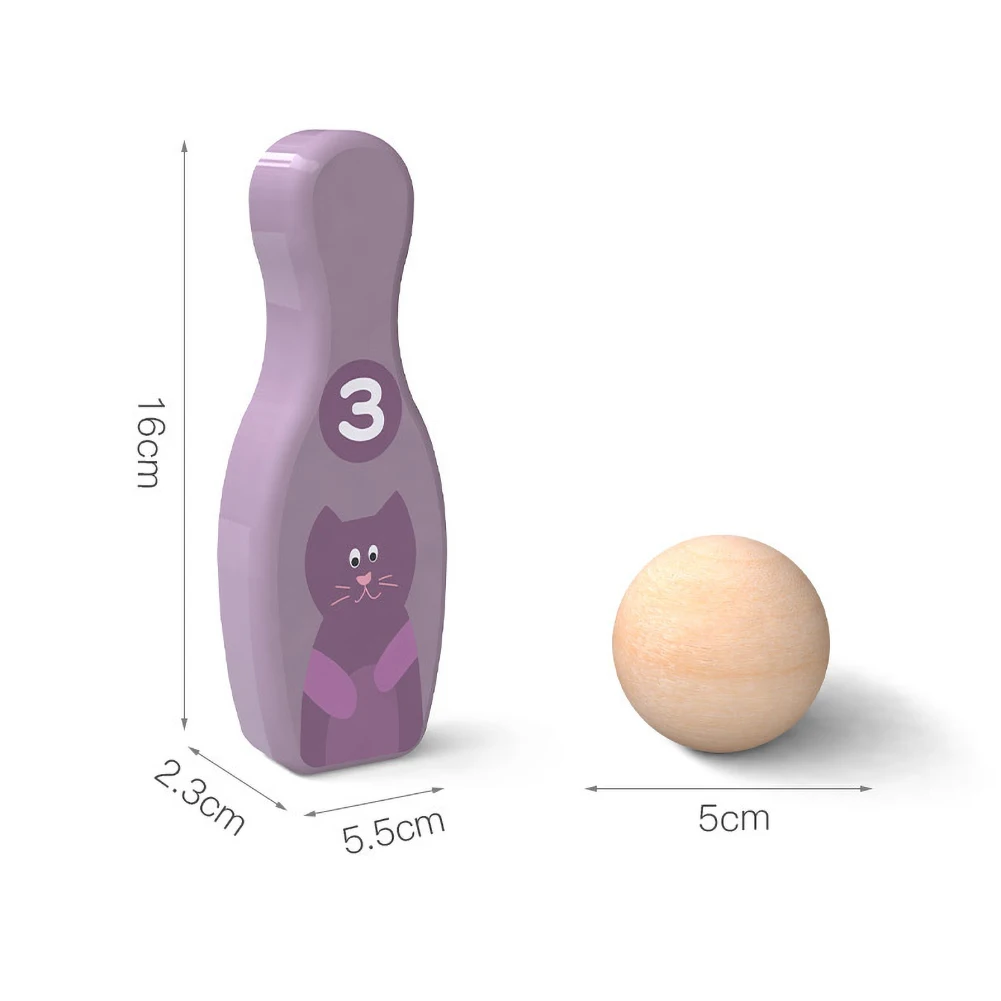 Kids Wooden Cartoon Animal Bowling Pins Balls Sport Toy Indoor Interactive Game Indoor Baby Play Balls Famaly Interactive Toys
Kids Wooden Cartoon Animal Bowling Pins Balls Sport Toy Indoor Interactive Game Indoor Baby Play Balls Famaly Interactive Toys