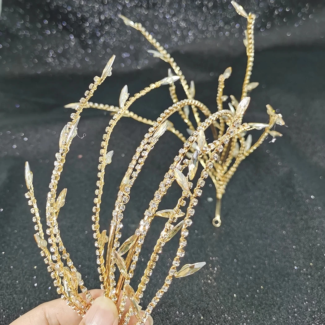 Luxury Crystal Pearl Hair Accessories For Women Rhineston Flower Leaf Bride Wedding Tiara Crown Headbands Hair Band Head Jewelry
Luxury Crystal Pearl Hair Accessories For Women Rhineston Flower Leaf Bride Wedding Tiara Crown Headbands Hair Band Head Jewelry