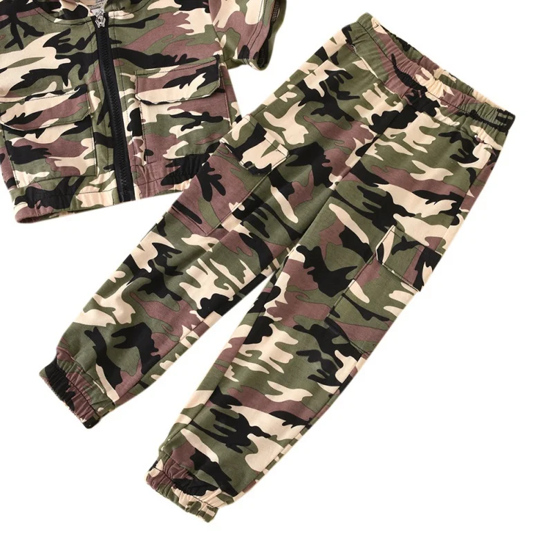 Autumn Children Boy Clothes Camouflage Print Short Sleeve Hoodie Sweatshirt Blouse Tops+Trouser Casual Costume Set2
Autumn Children Boy Clothes Camouflage Print Short Sleeve Hoodie Sweatshirt Blouse Tops+Trouser Casual Costume Set2