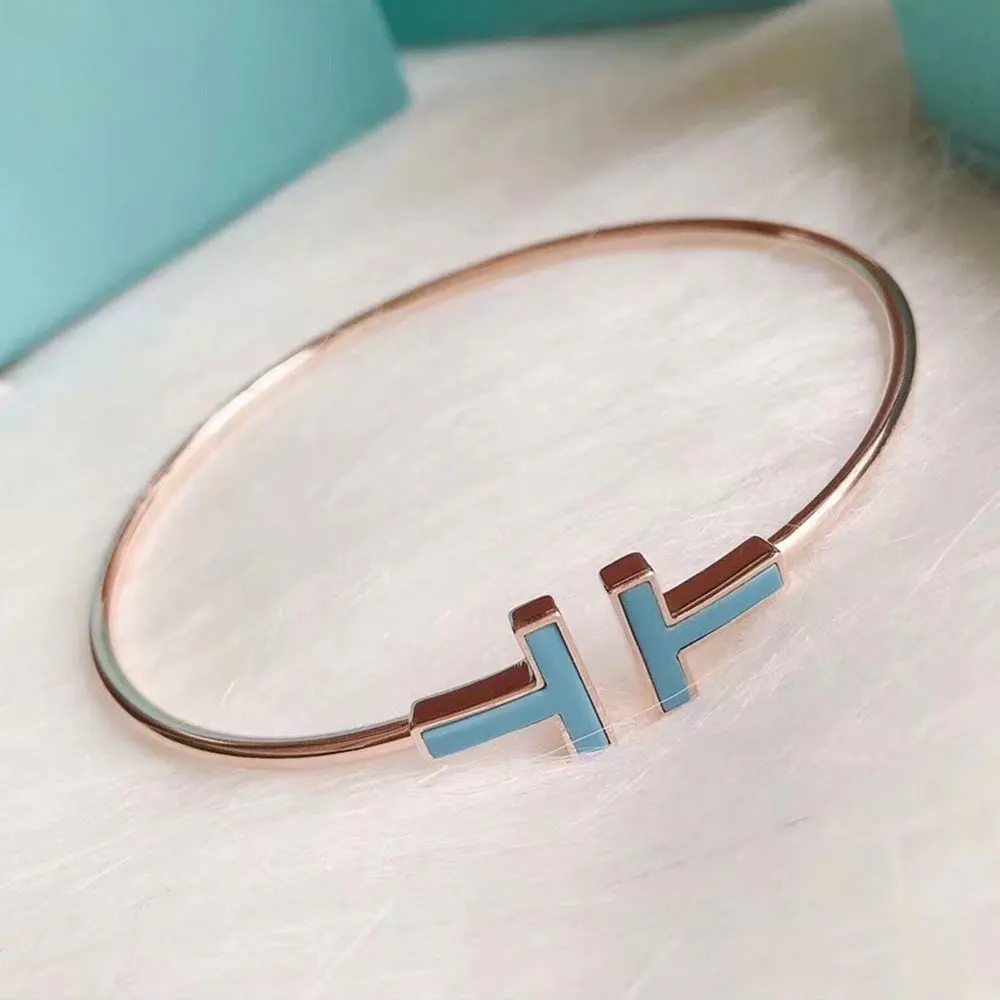 AYBS Real 925Bangles High Quality Version TIF Original 1:1 "Classic Blue TT Opening Bangles Couples 
AYBS Real 925Bangles High Quality Version TIF Original 1:1 "Classic Blue TT Opening Bangles Couples
