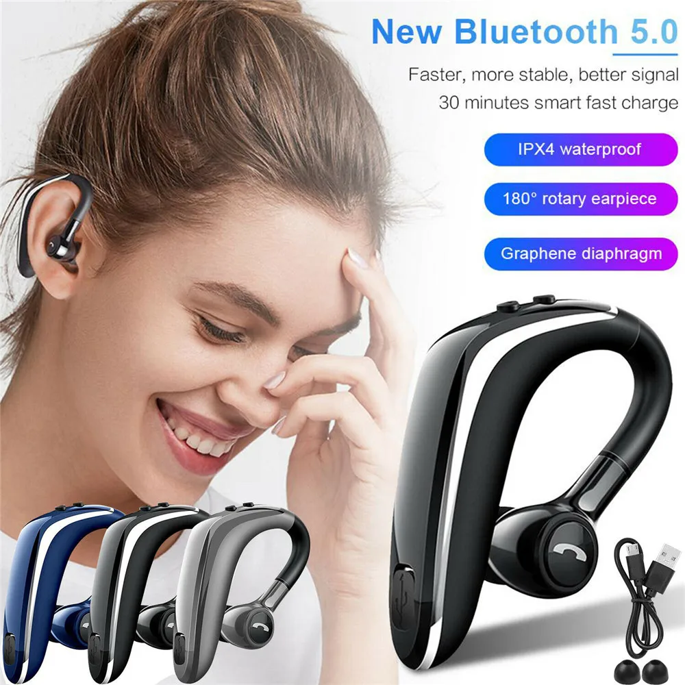 X01 Bluetooth Earpiece Business Driving Wireless Headset Sports Sweat-proof 5.0 Earphone For Phone Huawei Xiaomi Etc
X01 Bluetooth Earpiece Business Driving Wireless Headset Sports Sweat-proof 5.0 Earphone For Phone Huawei Xiaomi Etc