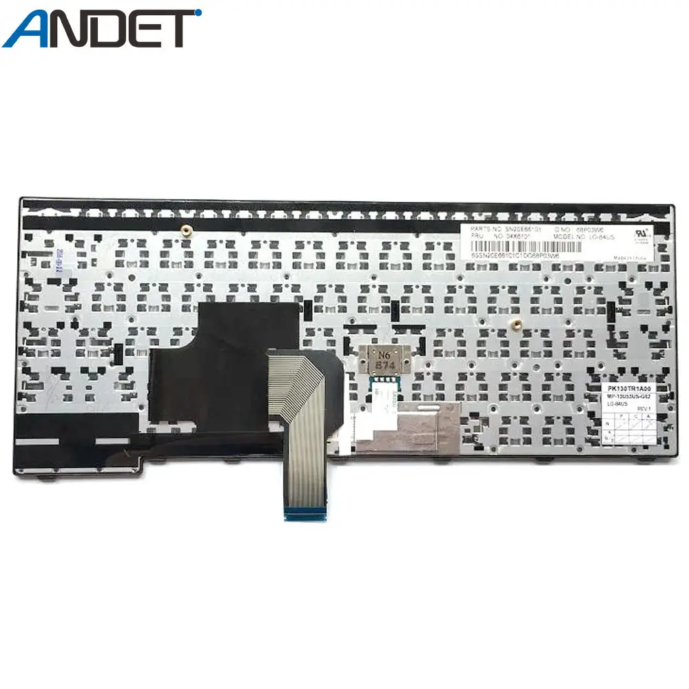 New Original for Lenovo ThinkPad E450 E450C E455 E460 E465 US English Keyboard 04X6101 04X6141 04X6181
New Original for Lenovo ThinkPad E450 E450C E455 E460 E465 US English Keyboard 04X6101 04X6141 04X6181