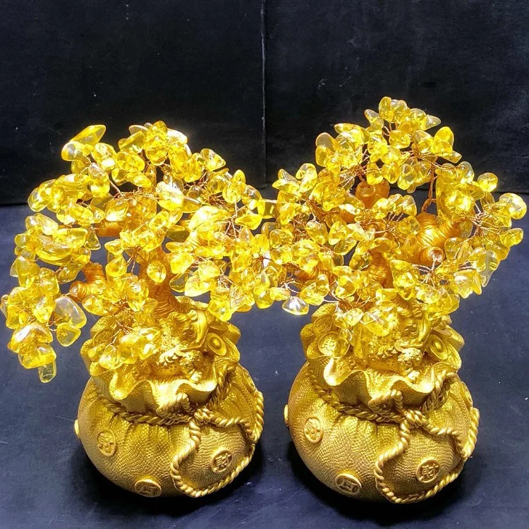 New Arrival!!!Natural Citrine Quartz Crystal Lucky Tree Healing Christmas Decorator
New Arrival!!!Natural Citrine Quartz Crystal Lucky Tree Healing Christmas Decorator