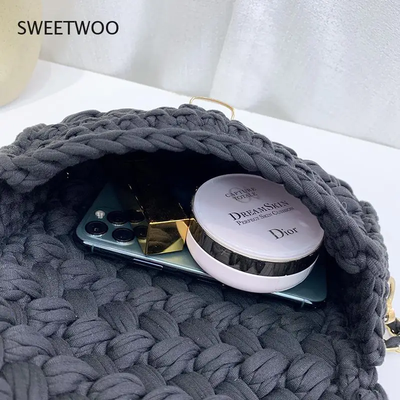 Bags for Women Hand Woven Bag Strip Thread Hook Knitted Women's Shoulder/crossbody Bag Clutch Bag Bag
Bags for Women Hand Woven Bag Strip Thread Hook Knitted Women's Shoulder/crossbody Bag Clutch Bag Bag