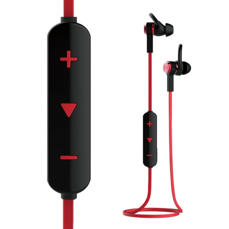 Беспроводные bluetooth-наушники Металлические Магнитные стерео спортивные бас
