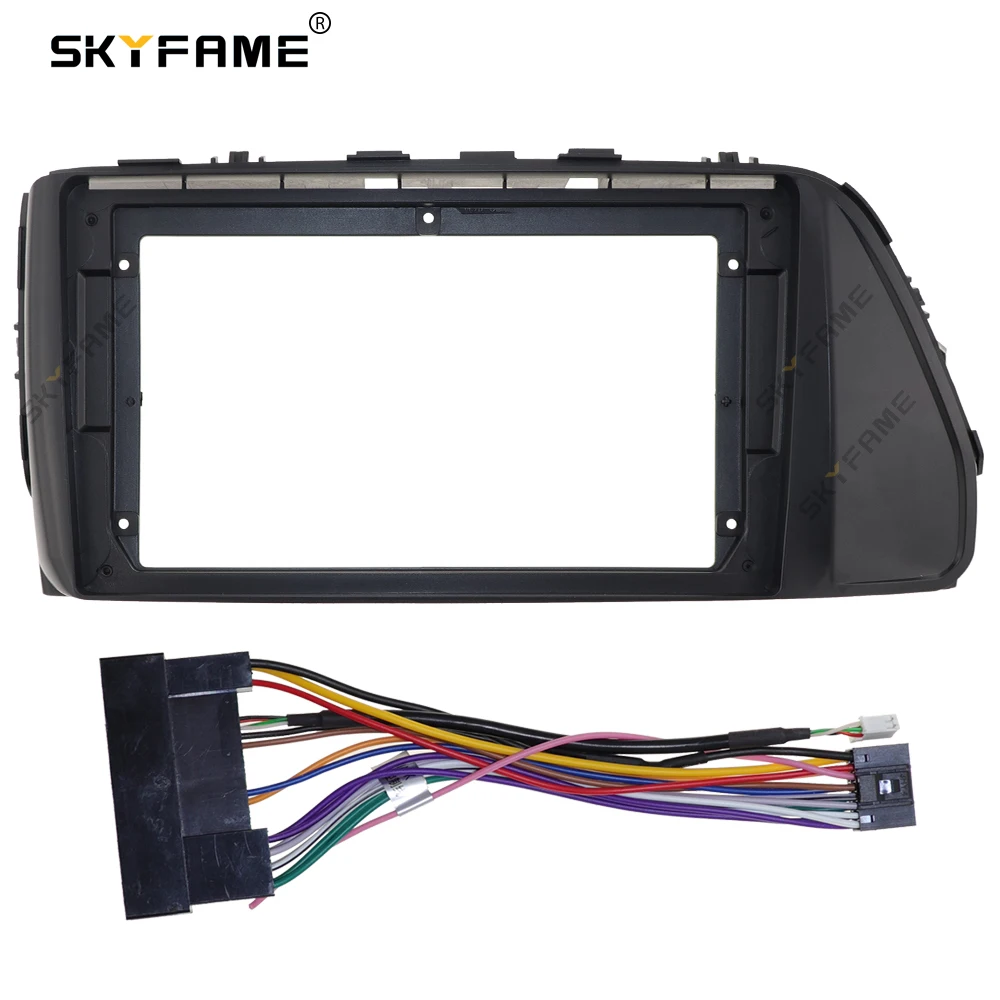 SKYFAME Car Frame Fascia Adapter For Hyundai Verna Accent 2017-2019 Android Big Screen Radio Dask Kit Fascias
SKYFAME Car Frame Fascia Adapter For Hyundai Verna Accent 2017-2019 Android Big Screen Radio Dask Kit Fascias