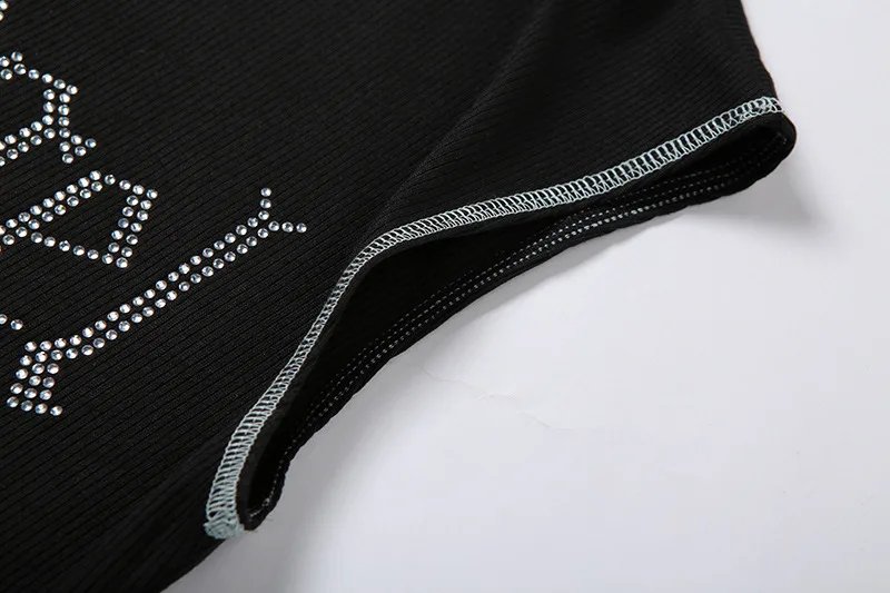 Harajuku Drilling Angel Letter Print Bodycon Dress Black Women Summer Hollow Out Dress High Street Elegant Evening Party Dress
Harajuku Drilling Angel Letter Print Bodycon Dress Black Women Summer Hollow Out Dress High Street Elegant Evening Party Dress