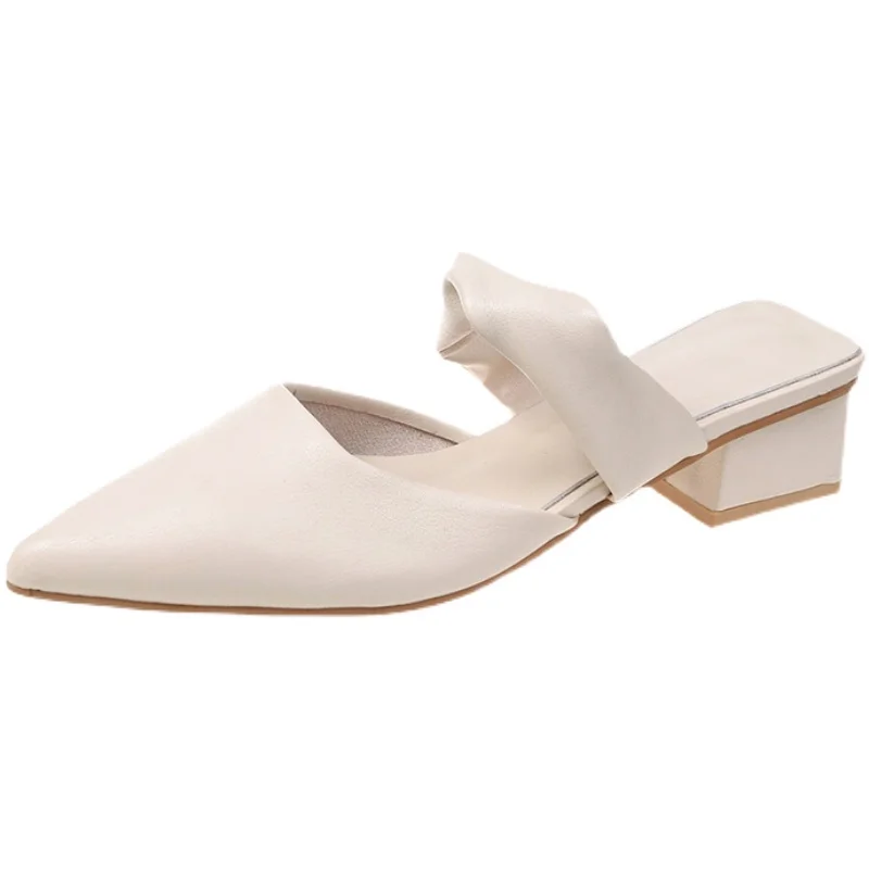 Med Shoes Woman 2021 Female Slippers Pointed Toe Square heel Luxury Slides Shallow Mules Sexy New Block Cover Summer Designer Sc
Med Shoes Woman 2021 Female Slippers Pointed Toe Square heel Luxury Slides Shallow Mules Sexy New Block Cover Summer Designer Sc