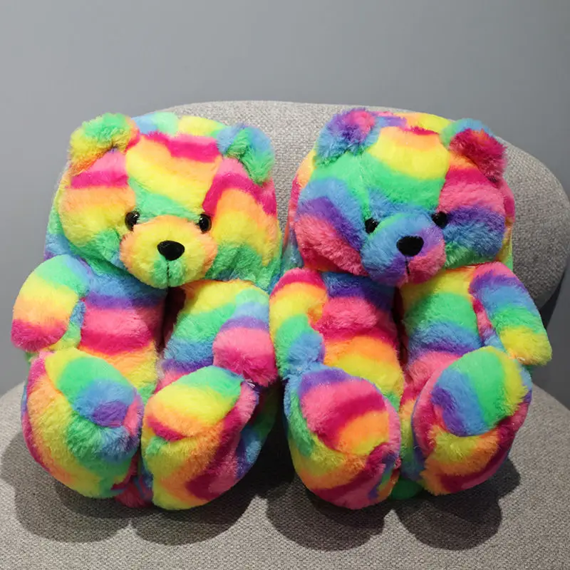 Unisex Home Slippers Women Winter Furry Teddy Bear Slippers Girls Plush Warm Cartoon Fur Slides Ladies Indoor Cotton Shoes
Unisex Home Slippers Women Winter Furry Teddy Bear Slippers Girls Plush Warm Cartoon Fur Slides Ladies Indoor Cotton Shoes