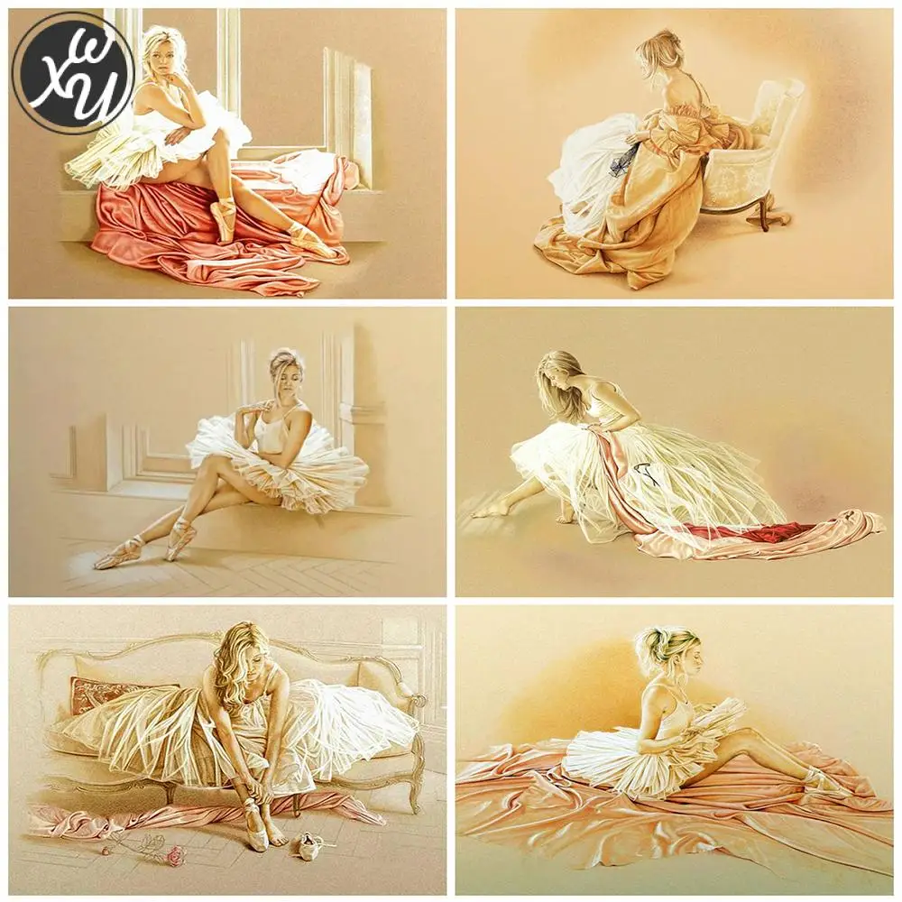 Ballet Dancer 5D Diamond Painting Kits for Adults Diamond Mosaic Portrait Diamond Embroidery Full Drill Cross Stitch Kits Decor
Ballet Dancer 5D Diamond Painting Kits for Adults Diamond Mosaic Portrait Diamond Embroidery Full Drill Cross Stitch Kits Decor