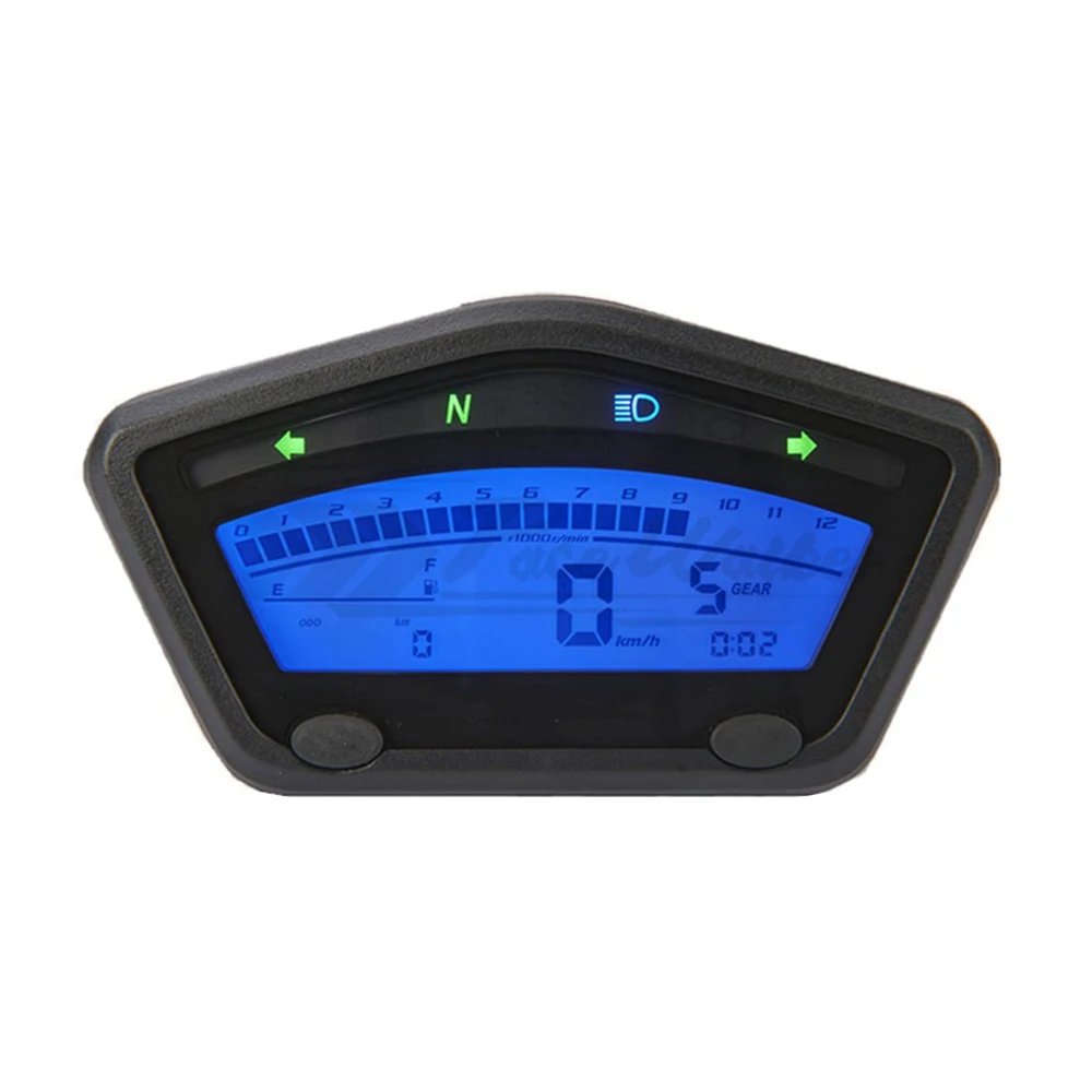 Universal Motorcycle LCD Digital Speedometer Odometer Speedometer digital odometer 12V Backlight two colors
Universal Motorcycle LCD Digital Speedometer Odometer Speedometer digital odometer 12V Backlight two colors